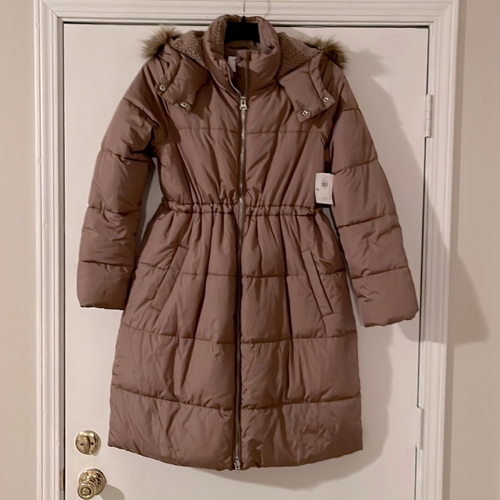 Old Navy Maternity Coat- Pretty Mauve color